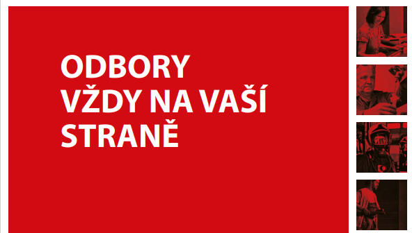 Brožura „Odbory vždy na vaší straně“